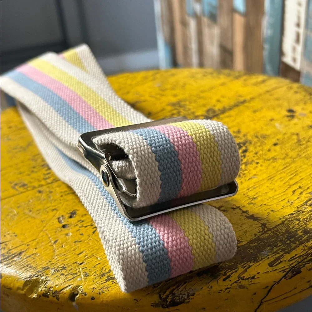 Sammons Preston Striped Gait Belt - Picture 3 of 13